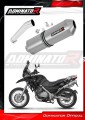 BMW F650GS 2004 - 2007 VÝFUK Tlumič Výfuk Sportovní výfuk Tlumič Výfuk Tlumič Tlumič Tlumič Výfuk Tlumič OVR Dominator Výfukový systém