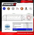 CF MOTO 800 MT-X 2025 Exhaust Muffler Auspuff Sportauspuff Silencer Echappement Silencieux Scarico Scarichi Escape Toba de esapament Avgas Ljuddämpare Wydech Tłumik Carbon Tip Tytanowy HP6 Titanium Titane Titan Dominator 4
