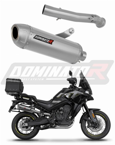 výfuk tlumič výfuku DOMINATOR S6 pasuje na motocykl CF MOTO 800 MT 2022   2025