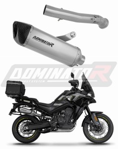 CF MOTO 800 MT 2022 - 2025 Explore / Sport / Touring výfuk tlumič titanový HP6 + dB killer