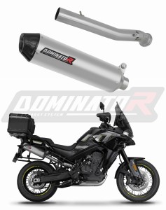 CF MOTO 800 MT 2022 - 2025 Explore / Sport / Touring výfuk tlumič MX2 + dB killer