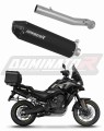 výfuk tlumič výfuku DOMINATOR MX2 černý pasuje na motocykl CF MOTO 800 MT 2022   2025