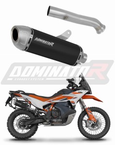 KTM 790 Adventure / R 2019 - 2025 výfuk tlumič S6 BLACK + dB killer