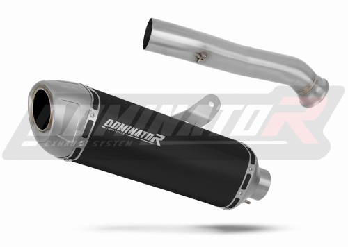 výfuk tlumič výfuku DOMINATOR S6 černý pasuje na motocykl Husqvarna NORDEN 901 2022   2025