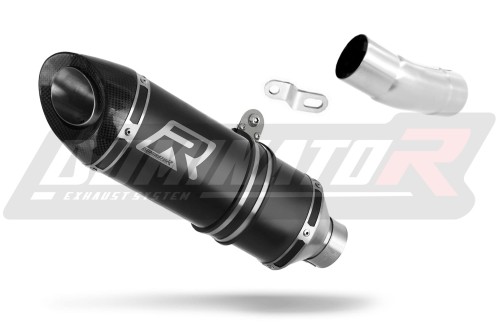 exhaust muffler DOMINATOR HP8 BLACK fits the motorcycle Kawasaki ZX6R 636 2009   2024