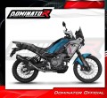 CF MOTO 450 MT 2025 Collector Manifold Full Exhaust System Muffler Auspuff Sportauspuff Silencer Echappement Silencieux Scarico Scarichi Escape Wydech Tłumik HP6 BLACK Dominator Exhaust System 2