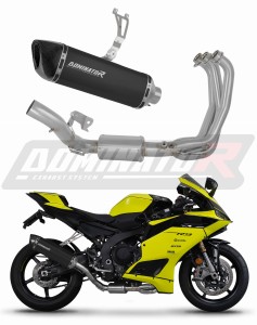 Yamaha YZF R9 2025 Kompletní systém Svod výfuk tlumič HP6 BLACK + dB killer