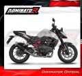Honda CB 750 Hornet 2024 2025 Motocyklový tlumič výfuku Sportovní tlumič výfuku S6 BLACK Dominator Exhaust System 2