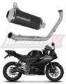 kompletní výfukový systém s tlumičem DOMINATOR Full System OV G2 černý pasuje na motocykl Yamaha YZF R125 2024   2025