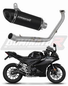 Yamaha YZF R125 2024 - 2025 (Euro 5+) Full system Svod výfuk tlumič HP8 BLACK + dB killer