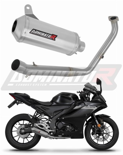 kompletní výfukový systém s tlumičem DOMINATOR Full System OV G2 pasuje na motocykl Yamaha YZF R125 2021   2024