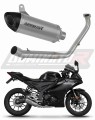 kompletní výfukový systém s tlumičem DOMINATOR Full System titanový HP8 pasuje na motocykl Yamaha YZF R125 2021   2024