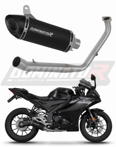 Yamaha YZF R125 2021 - 2024 (Euro 5) Kompletní systém Svod výfuk tlumič HP8 BLACK + dB killer