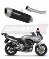 výfuk tlumič výfuku DOMINATOR S6 černý pasuje na motocykl Suzuki GSF BANDIT 600 2000   2004 5