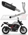 Honda CB 750 Hornet 2024 2025 Motocyklový tlumič Výfuk Sportovní výfuk Tlumič HP6 BLACK Dominator Výfukový systém x