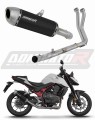 Honda CB 750 Hornet 2024 2025 Motocyklový tlumič výfuku Sportovní tlumič výfuku S6 BLACK Dominator Exhaust System x