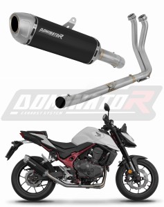 Honda CB 750 Hornet 2023 Kompletní systém Svod výfuk tlumič S6 BLACK + dB killer