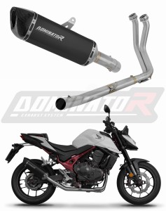 Honda CB 750 Hornet 2023 Full system Kolektor výfuk tlumič HP6 BLACK + dB killer