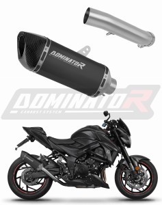 Suzuki GSX-S 750 2017-2020 výfuk tlumič HP6 BLACK + dB killer