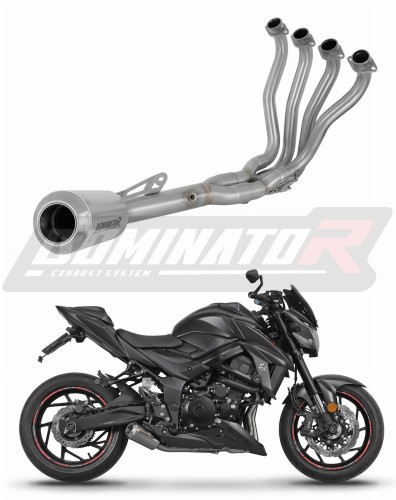 kompletní výfukový systém s tlumičem DOMINATOR Full System GPS pasuje na motocykl Suzuki GSX S 750 2017   2020