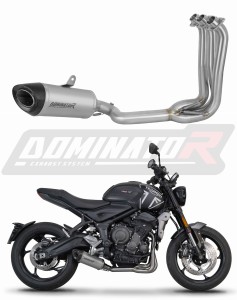 Triumph Trident 660 2021 - 2024 Full system Svod výfuk titanový tlumič HP8 + dB killer