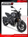 kompletny układ wydechowy z tłumikiem DOMINATOR Full System Tytanowy HP8 pasujący do motocykla Triumph Trident 660 2021 - 2024 5