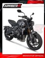 kompletní výfukový systém s tlumičem DOMINATOR Full System HP8 černý pasuje na motocykl Triumph Trident 660 2021   2024 5