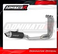kompletní výfukový systém s tlumičem DOMINATOR Full System GPF černý pasuje na motocykl Triumph Trident 660 2021   2024 2