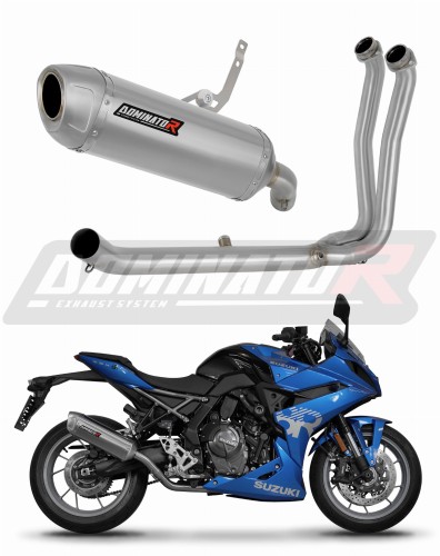 kompletní výfukový systém s tlumičem DOMINATOR Full System S6 pasuje na motocykl Suzuki GSX 8R / 8S 2023   2025