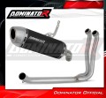 kompletny układ wydechowy z tłumikiem DOMINATOR Full System S6 CZARNY pasujący do motocykla Suzuki GSX-8S / 8R 2022 - 2024 2