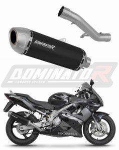 Honda CBR 600 F4i 2001 - 2006 výfuk tlumič S6 BLACK + dB killer