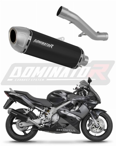 výfuk tlumič výfuku DOMINATOR S6 černý pasuje na motocykl Honda CBR 600 F4i 2001   2006