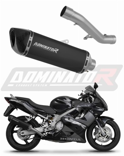 výfuk tlumič výfuku DOMINATOR HP6 černý pasuje na motocykl Honda CBR 600 F4i 2001   2006