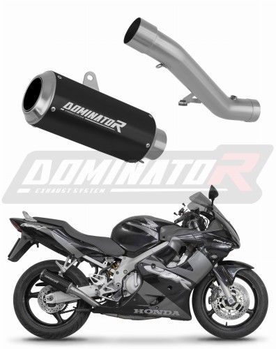 výfuk tlumič výfuku DOMINATOR GP černý pasuje na motocykl Honda CBR 600 F4i 2001   2006