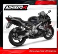 exhaust muffler DOMINATOR S6 BLACK fits to Honda CBR 600 F4i 2001  2006 3