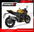 kompletní výfukový systém s tlumičem DOMINATOR Full System titanový HP6 pasuje na motocykl Triumph Street Triple 765 RS 2024   2025