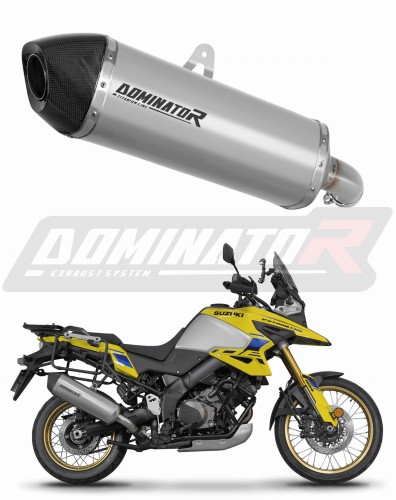 výfuk tlumič výfuku DOMINATOR titanový HP7 pasuje na motocykl Suzuki V Strom 1050 DE 2023   2025