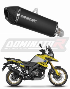 Suzuki V-Strom 1050 DE 2023 - 2025 výfuk tlumič HP7 BLACK + dB killer