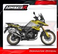 výfuk tlumič výfuku DOMINATOR homologovaný kulatý pasuje na motocykl Suzuki V Strom 1050 DE 2023   2025 4
