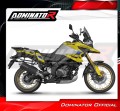 výfuk tlumič výfuku DOMINATOR P7 černý pasuje na motocykl Suzuki V Strom 1050 DE 2023   2025 4