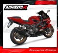 výfuk tlumič výfuku DOMINATOR HP6 černý pasuje na motocykl Honda CBR 600 F4i Sport 2001   2006 3