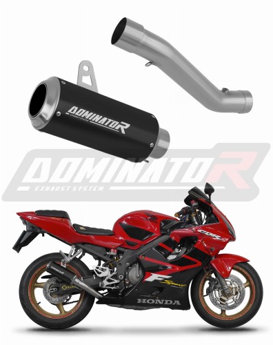 výfuk tlumič výfuku DOMINATOR GP černý pasuje na motocykl Honda CBR 600 F4i Sport 2001   2006
