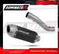 výfuk tlumič výfuku DOMINATOR S6 Shorty černý pasuje na motocykl Honda CBR 600 F4i Sport 2001   2006 2