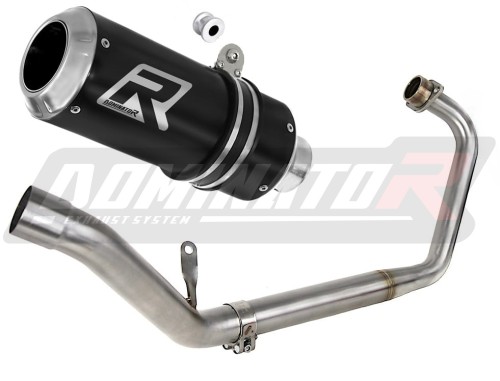 kompletní výfukový systém s tlumičem DOMINATOR Full System GP černý pasuje na motocykl Honda CBR 150 R 2011   2016 2