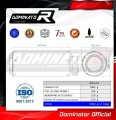výfuk tlumič výfuku DOMINATOR GP černý pasuje na motocykl Honda CB 600F HORNET 1998   2002 3