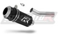 výfuk tlumič výfuku DOMINATOR GP černý pasuje na motocykl Triumph STREET TRIPLE 675 R / S / RS 2013   2016 2