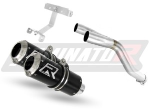 Yamaha FZ6 FAZER 600 S2 2006 - 2010 výfuk tlumič GP BLACK + dB killer