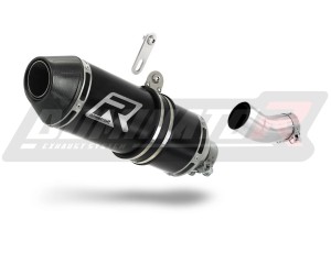 Aprilia Tuono V4 R APRC Low Level 2011 - 2014 výfuk tlumič HP3 BLACK + dB killer