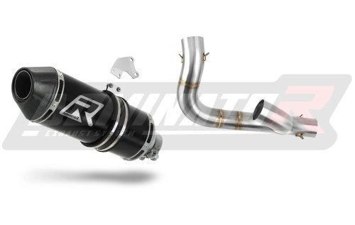 výfuk tlumič výfuku DOMINATOR HP3 černý pasuje na motocykl Ducati PANIGALE V4S 2018   2022