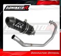 kompletní výfukový systém s tlumičem DOMINATOR Full System HP3 černý pasuje na motocykl Honda CBF 125 2009   2014 2